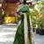 Green woven design zari paithani saree