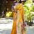 Yellow woven design zari paithani saree