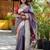 Blue woven design zari paithani saree