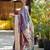 Blue woven design zari paithani saree
