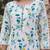 White printed straight co-ords set for women