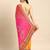 Yellow yellow pure chiffon bandhani sarees