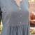 Grey a-line co-ords set for women