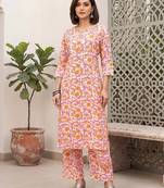 Multicolor printed co-ord set for women