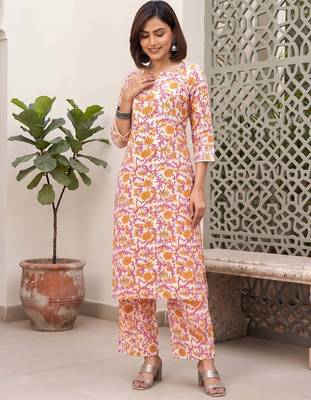 Multicolor printed co-ord set for women 3