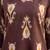 Brown printed co-ords set for women
