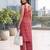 Pink printed co-ord set for women