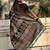 Black black pashmina silk kashmiri work saree with unstitched blouse piece