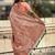 Peach ethnic motifs woven design zari pashmina saree with unstitched blouse piece