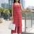 Pink printed co-ord set for women