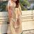 Beige woven design saree