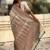Beige woven design saree