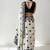 Cream floral silk blend saree
