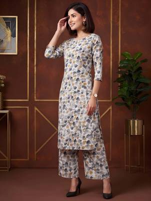 Multicolor printed co-ord set for women 4