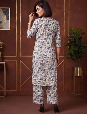 Multicolor printed co-ord set for women 5