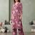 Multicolor printed co-ord set for women