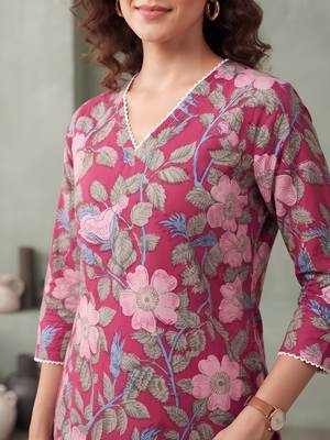 Multicolor printed co-ord set for women 3