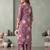 Multicolor printed co-ord set for women