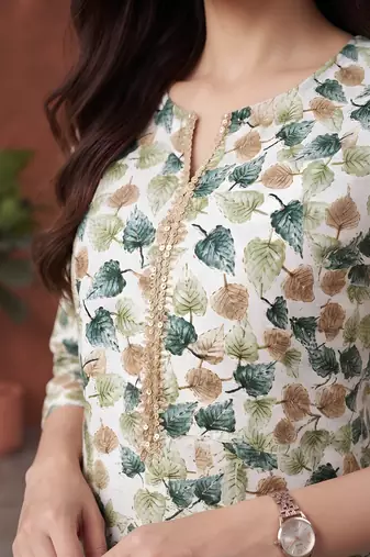 Multicolor printed co-ord set for women