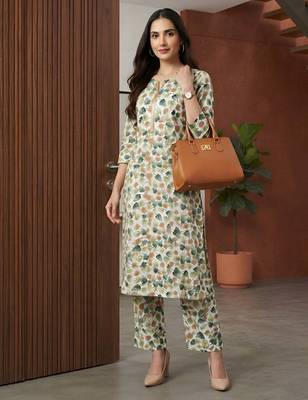 Multicolor printed co-ord set for women 3