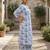 Off white printed co-ord set for women