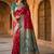 Pink embellished zari art silk banarasi saree