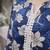 Blue printed co-ord set for women
