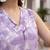 Purple printed  co-ords set for women