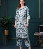 Multicolor printed co-ord set for women