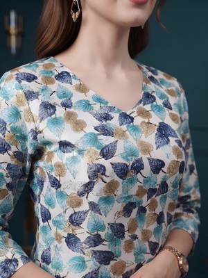 Multicolor printed co-ord set for women 3