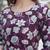 Purple printed co-ord set for women