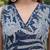 Blue floral printed co-ord set for women