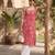 Pink floral printed co-ord set for women