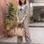 Multicolor printed co-ord set for women