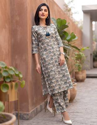 Multicolor printed co-ord set for women 4