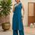 Teal blue co-ord set for women