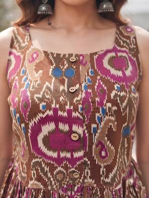 Multicolor printed co-ord set for women 2