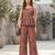 Multicolor printed co-ord set for women