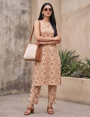Multicolor printed co-ords set for women 1