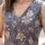 Grey printed co-ord set for women