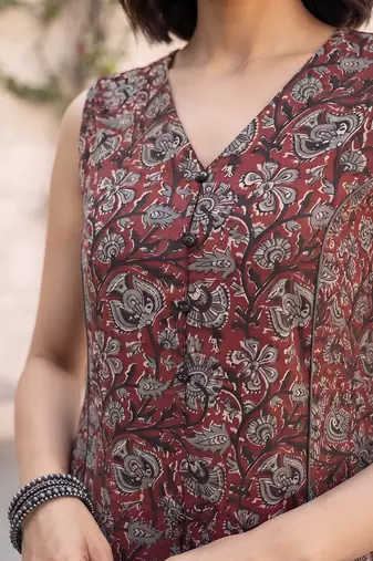 Multicolor printed co-ord set for women