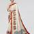 Red ethnic motifs art silk saree