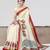 Red ethnic motifs art silk saree