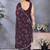 Purple embellished embroidered pure chiffon saree