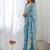 Blue ethnic motifs sequinned pure chiffon ikat saree