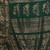 Green polka dot pure georgette fusion saree