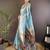 Blue soft silk paithani saree with unstitched blouse piece