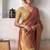 Pink woven design zari tissue saree