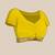 Yellow soft silk paithani saree with unstitched blouse piece