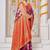 Purple woven design zari banarasi saree